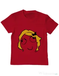 Tricou ADLER copil Derpina Rosu