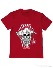 Tricou ADLER copil Experience death Rosu