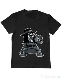 Tricou ADLER copil Fighting Vendetta Negru