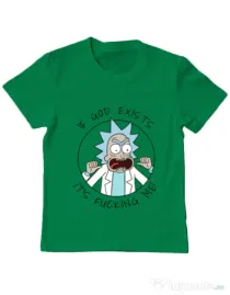 Tricou ADLER copil God Verde mediu