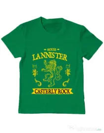 Tricou ADLER copil House Lannister Verde mediu