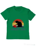 Tricou ADLER copil I do what i want Verde mediu