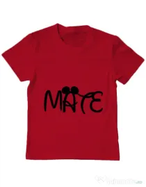 Tricou ADLER copil Mate Rosu