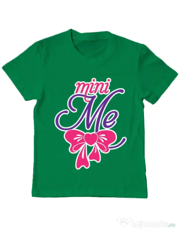 Tricou ADLER copil Mini me Verde mediu