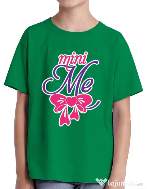 Tricou ADLER copil Mini me Verde mediu