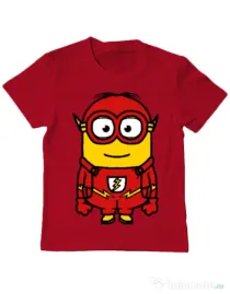 Tricou ADLER copil Minion flash Rosu