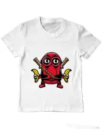 Tricou ADLER copil Minionpool Alb