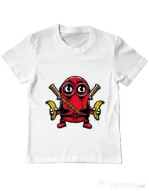Tricou ADLER copil Minionpool Alb