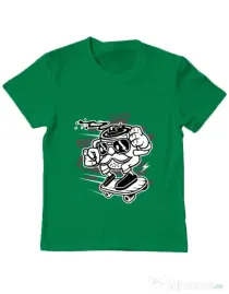 Tricou ADLER copil Mr Coffee Verde mediu