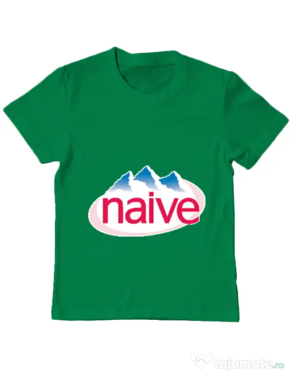 Tricou ADLER copil Naive Verde mediu