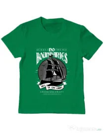Tricou ADLER copil No Boundaries Verde mediu