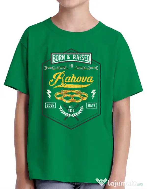 Tricou ADLER copil Rahova Verde mediu