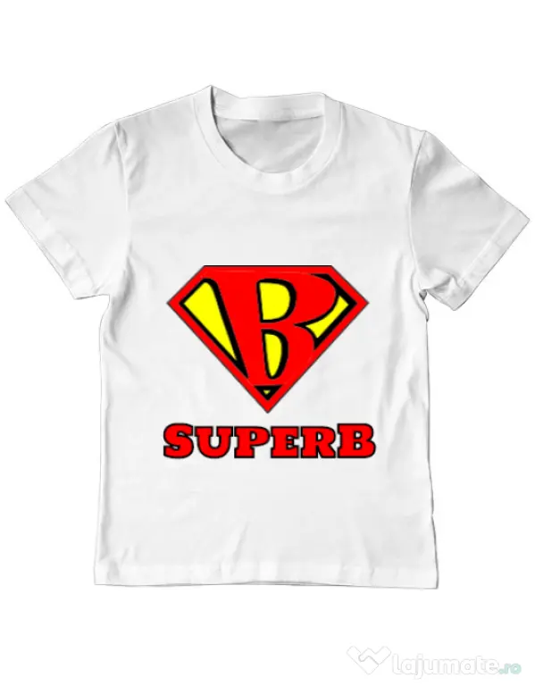 Tricou ADLER copil Superb Alb