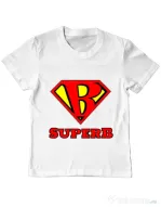 Tricou ADLER copil Superb Alb