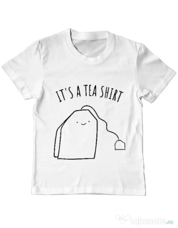 Tricou ADLER copil Tea shirt Alb