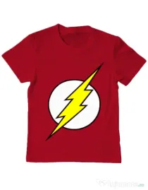 Tricou ADLER copil The Flash Rosu