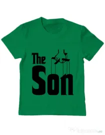Tricou ADLER copil The Son Verde mediu