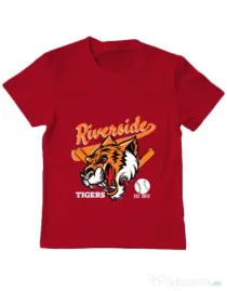 Tricou ADLER copil Tigers team Rosu