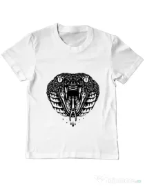 Tricou ADLER copil Viper Alb