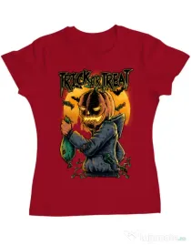 Tricou ADLER dama Candy hunter Rosu
