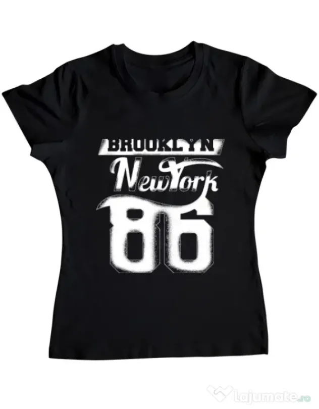 Tricou ADLER dama Brooklyn Negru