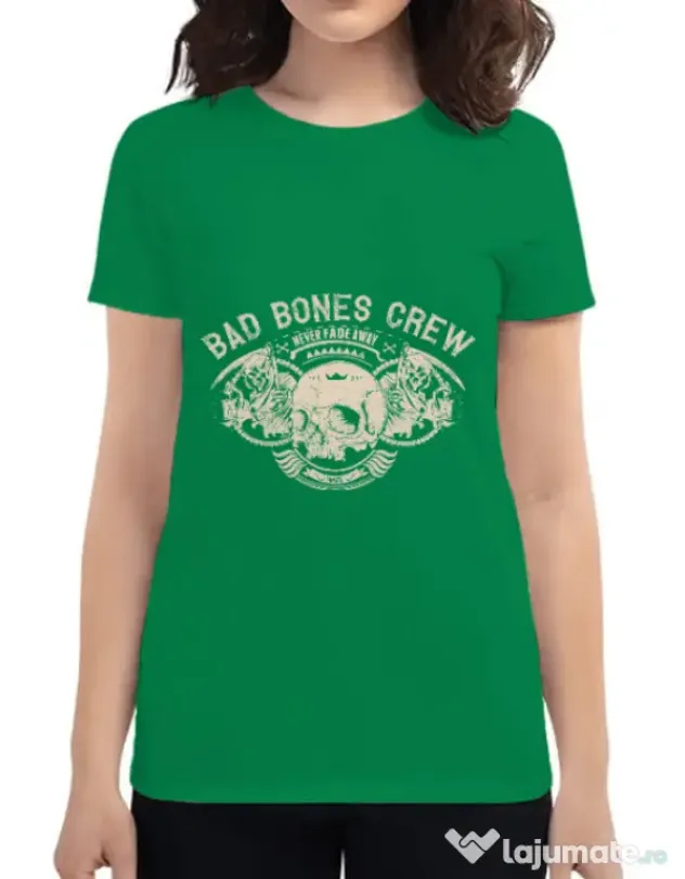 Tricou ADLER dama Grim reaper Verde mediu