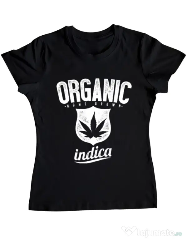 Tricou ADLER dama Indica Negru