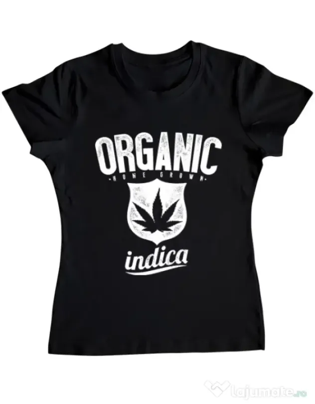 Tricou ADLER dama Indica Negru