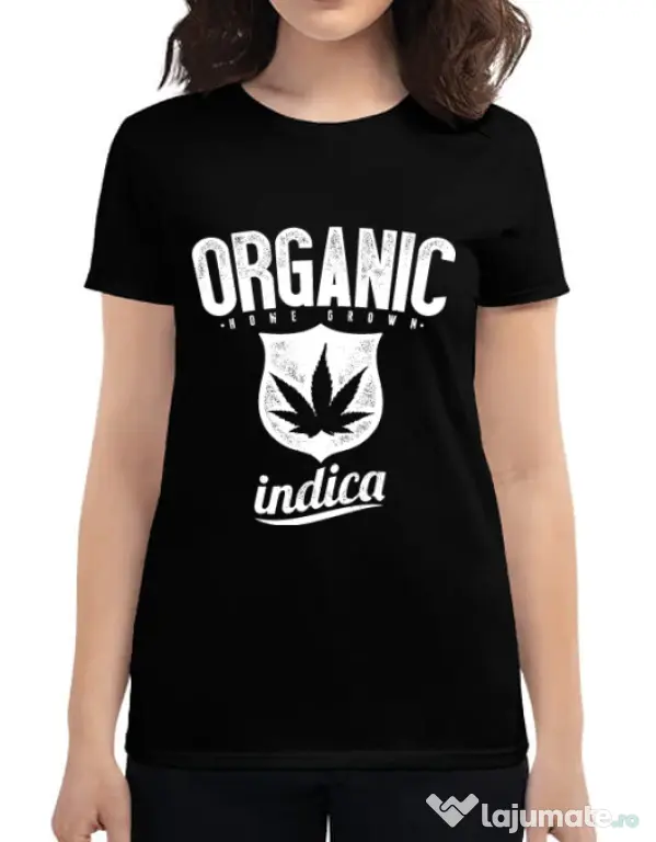 Tricou ADLER dama Indica Negru