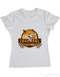 Tricou ADLER dama Jaguarul Alb