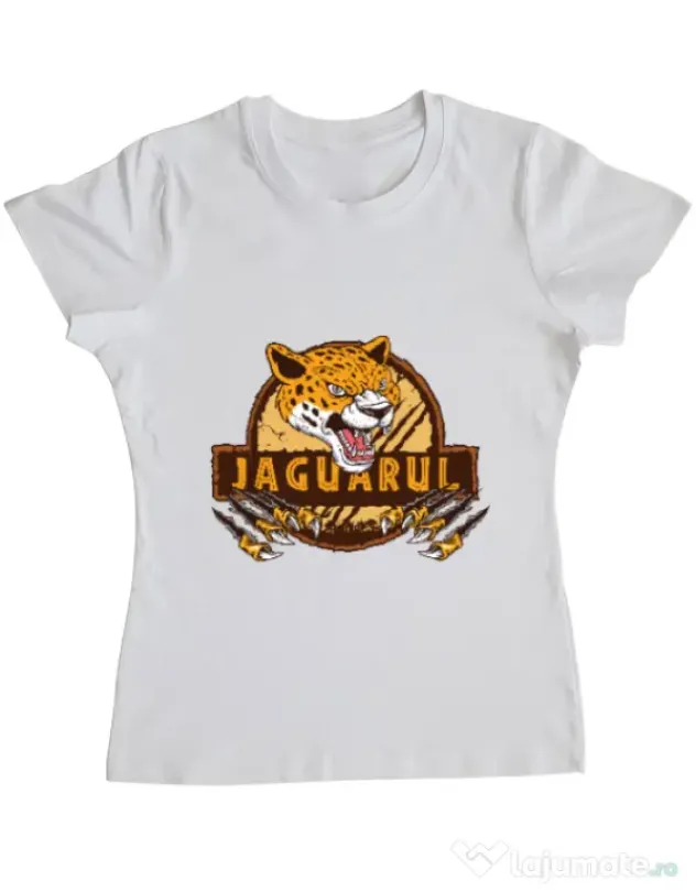 Tricou ADLER dama Jaguarul Alb