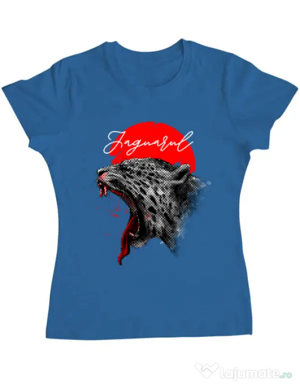 Tricou ADLER dama Scream Albastru azuriu