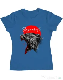 Tricou ADLER dama Scream Albastru azuriu
