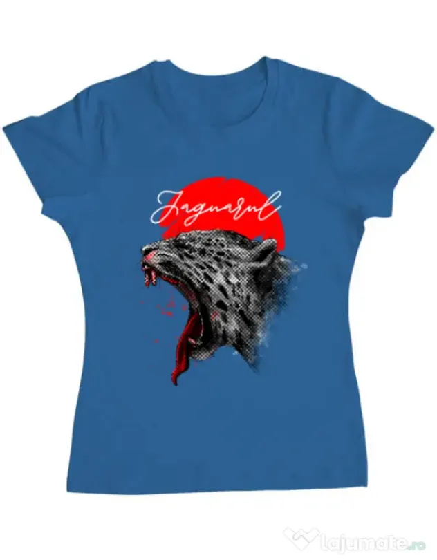 Tricou ADLER dama Scream Albastru azuriu