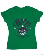Tricou ADLER dama Ready for adventure Verde mediu