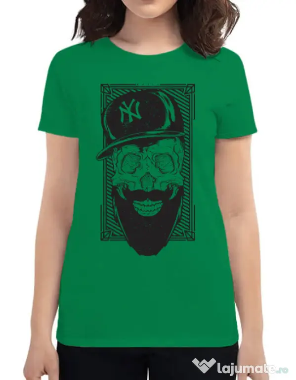 Tricou ADLER dama Swag Verde mediu