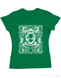 Tricou ADLER dama Viking rage Verde mediu