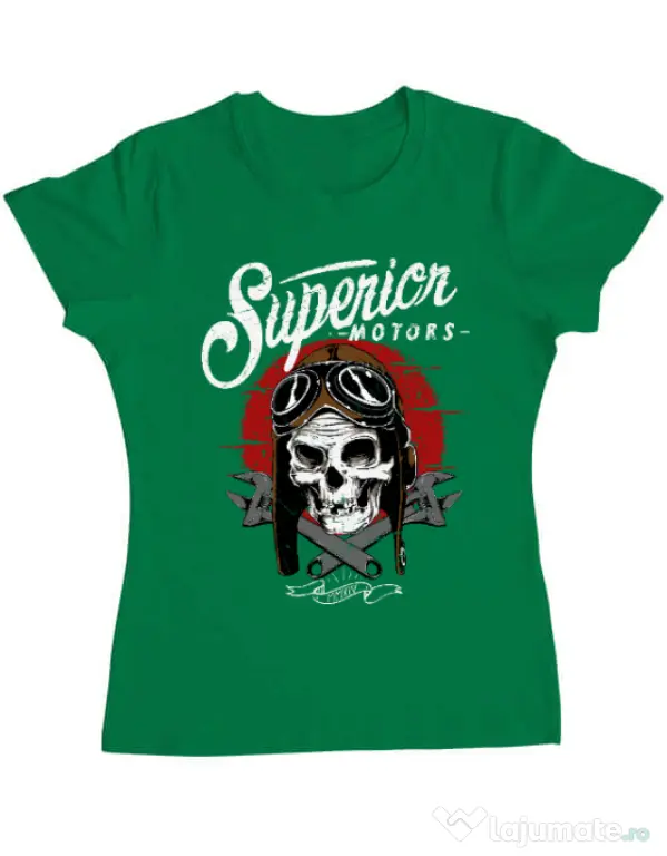 Tricou ADLER dama Superior Verde mediu