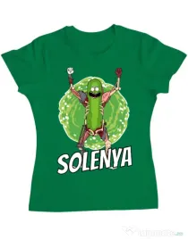 Tricou ADLER dama Solenya Verde mediu