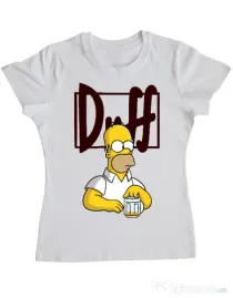 Tricou ADLER dama Beer Alb