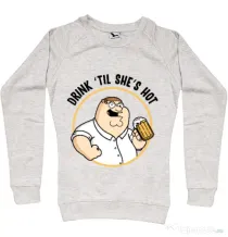 Bluza ADLER dama Drink til she is hot Migdala melanj