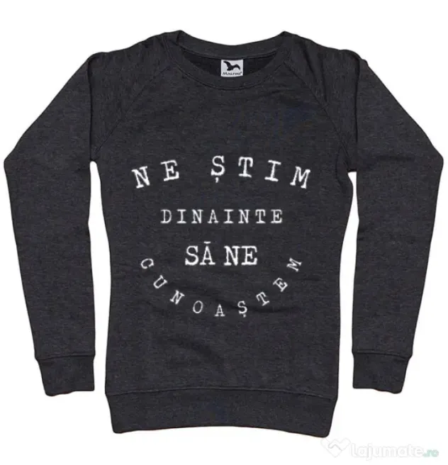 Bluza ADLER dama Ne stim II Negru melanj