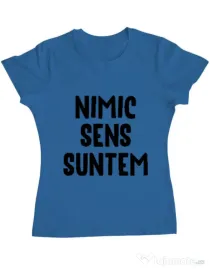 Tricou ADLER dama Nu are sens 1 Albastru azuriu