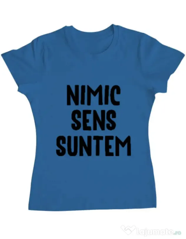 Tricou ADLER dama Nu are sens 1 Albastru azuriu