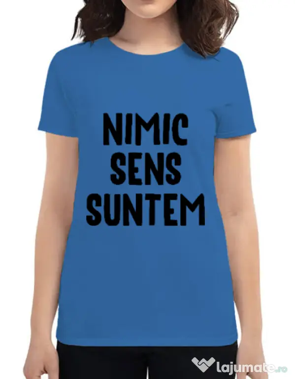 Tricou ADLER dama Nu are sens 1 Albastru azuriu