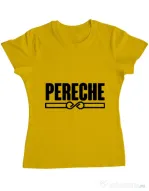 Tricou ADLER dama Pereche Galben