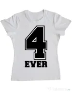 Tricou ADLER dama Forever Alb