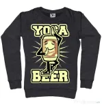 Bluza ADLER dama Yoga beer Negru melanj