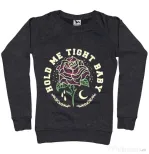 Bluza ADLER dama Hold me tight Negru melanj