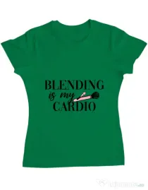 Tricou ADLER dama Blending Verde mediu